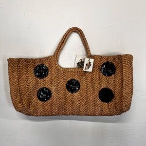 Stylish Brown and Black Tote Bag
